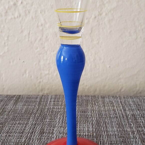 CHAMPAGNESTRUTAR, 9 st, glas, Clown, Anne Nilsson, Orrefors, 1900-talets fjärde kvartal